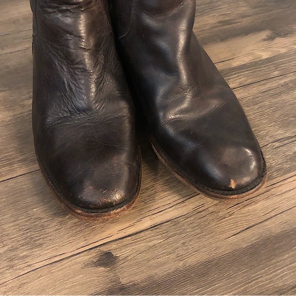 Free Bird by Steven Stable tall boot sz 8 dark brown boho leather riding… - Picture 7 of 16